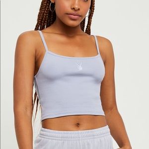 Play boy dusty blue top 💜💙💛#playboy size small